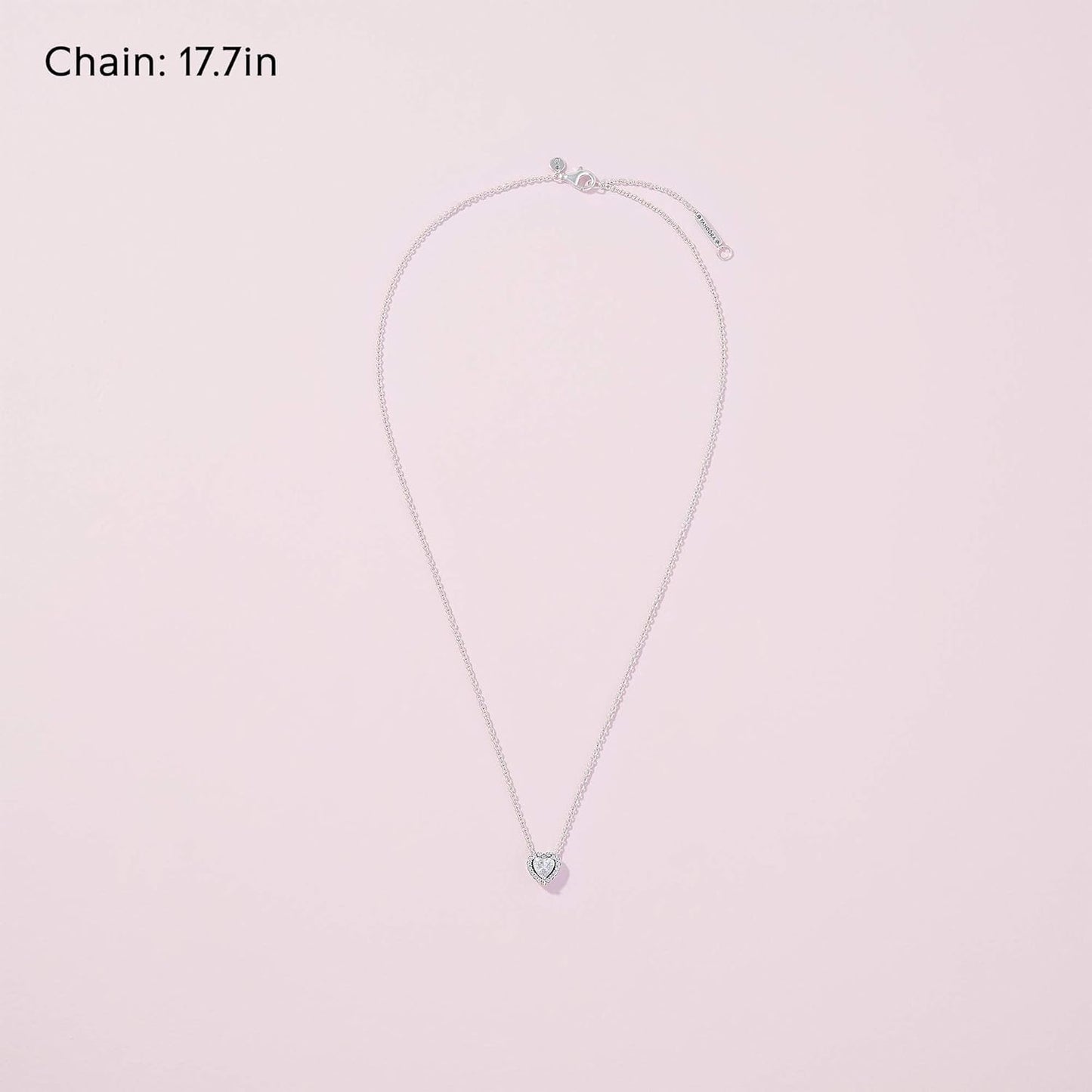 Elevated Heart Sterling Silver Necklace™